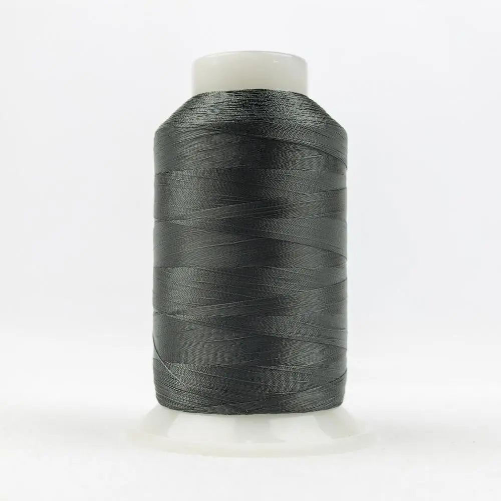 DB122 - DecoBob™ Cottonized Polyester Dark Grey Thread WonderFil USA
