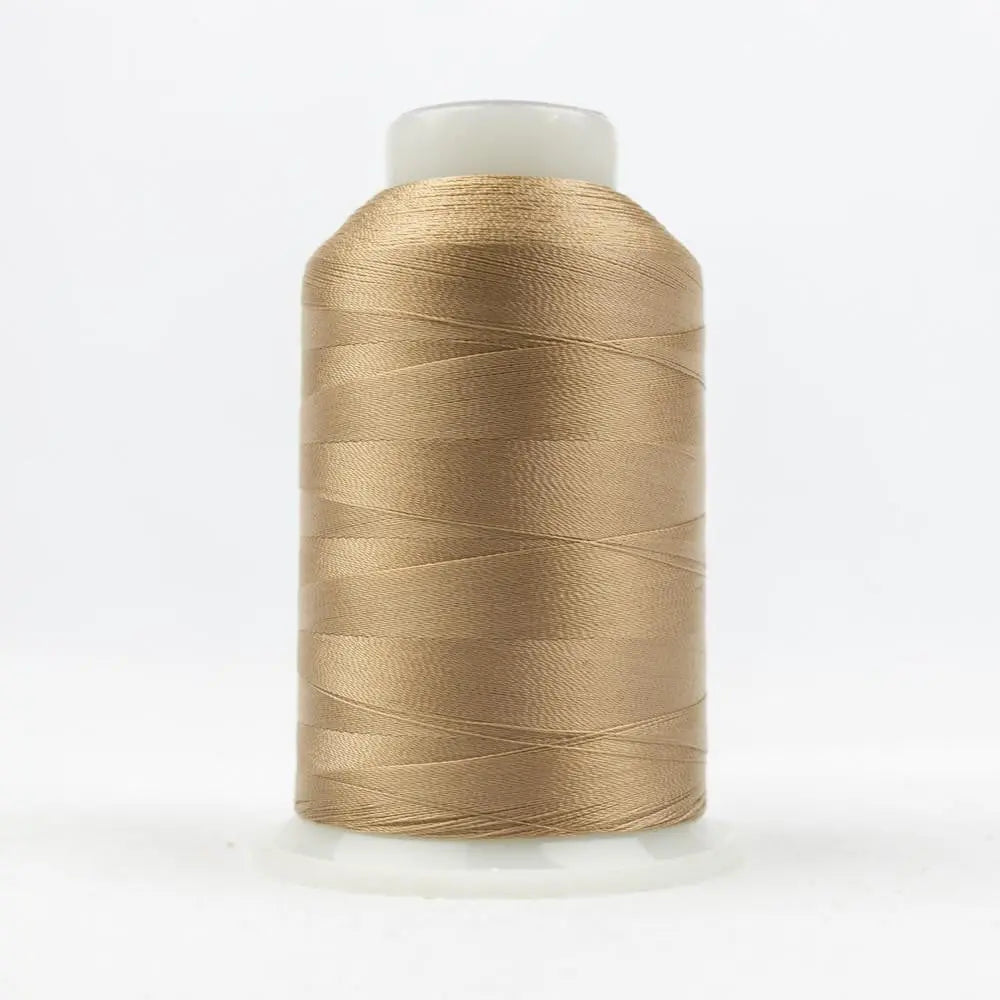 DB414 - DecoBob™ Cottonized Polyester Soft Tan Thread WonderFil USA