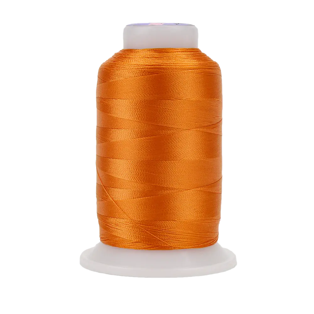 DB703 - DecoBob™ Cottonized Polyester Tangerine Thread WonderFil USA