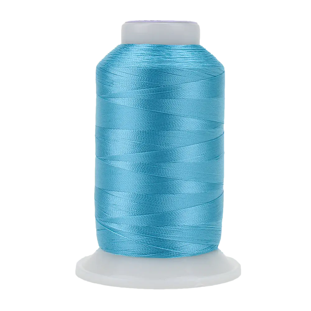DB716 - DecoBob™ Cottonized Polyester Bright Turquoise Thread WonderFil USA