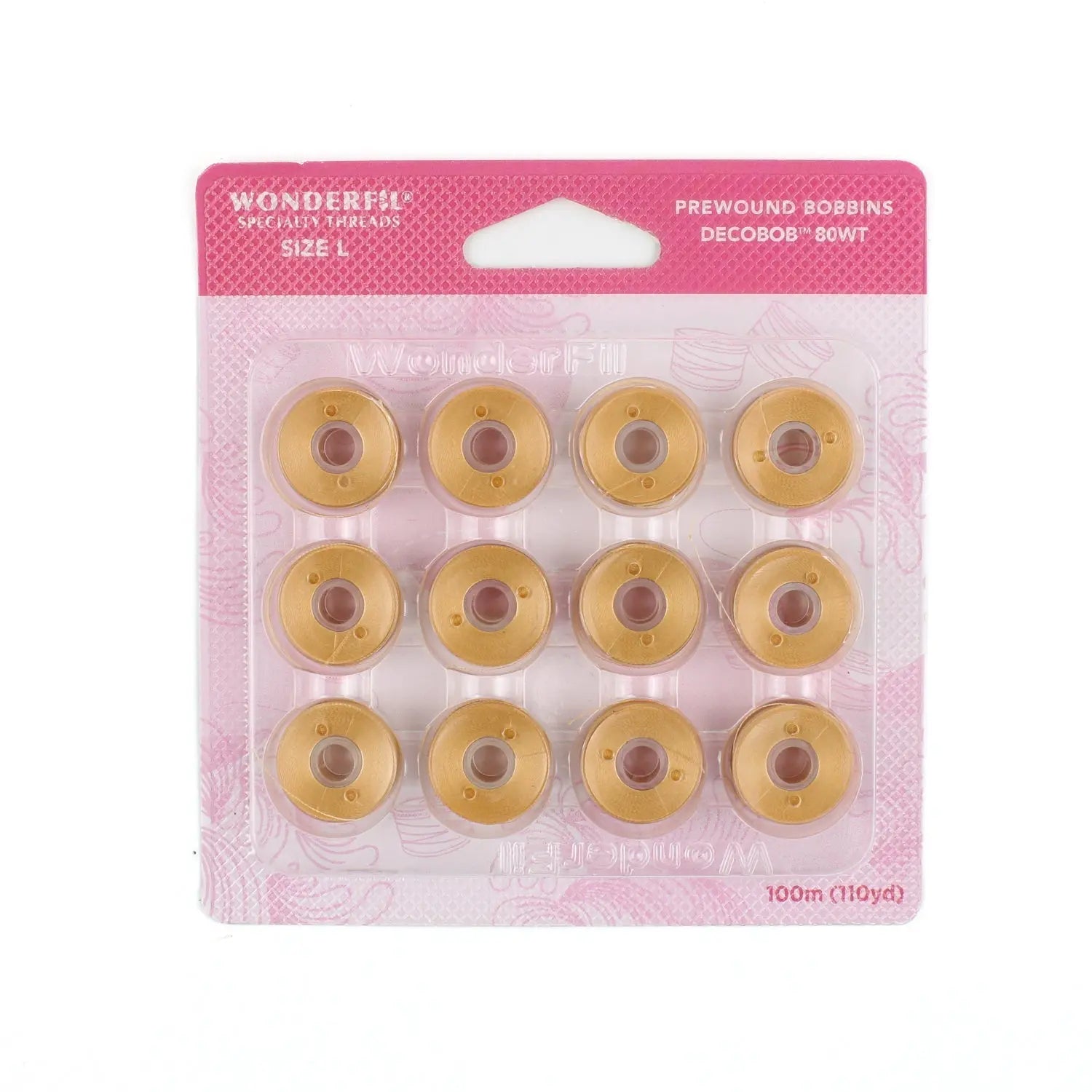 DBP410 - DecoBob™ Prewound Bobbins Size M/L/Class 15 WonderFil USA