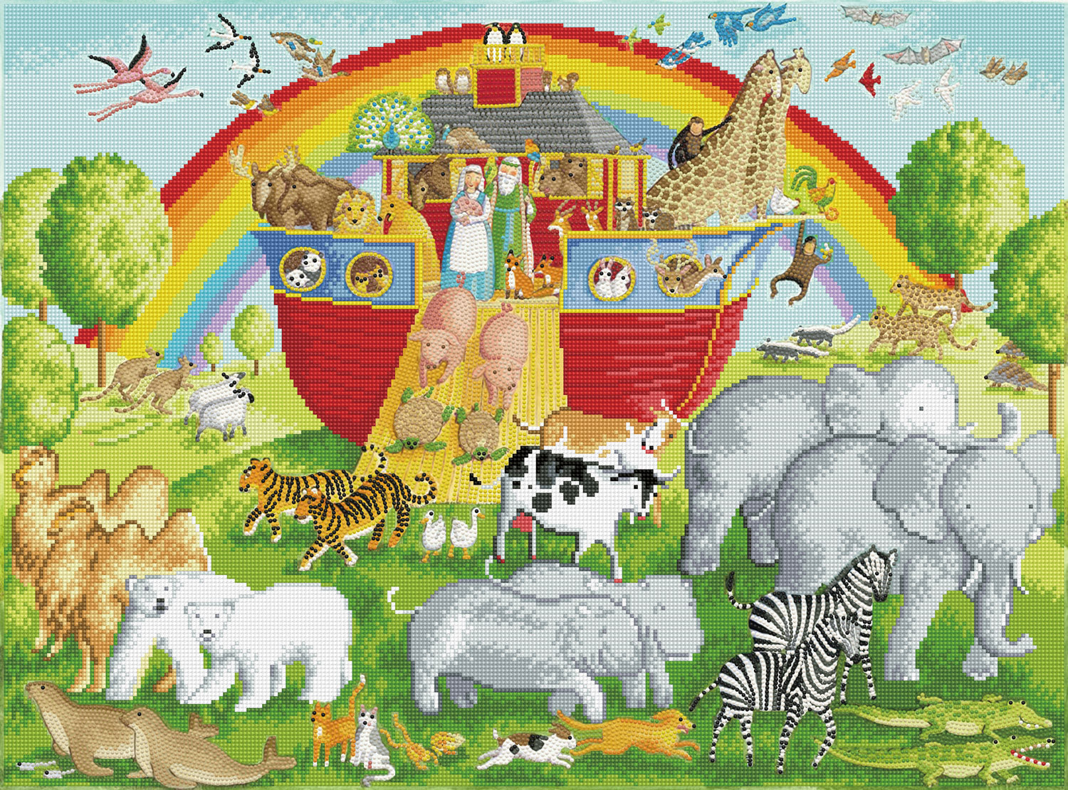 Diamond Dotz Noah's Ark - 22.4" x 30.3"