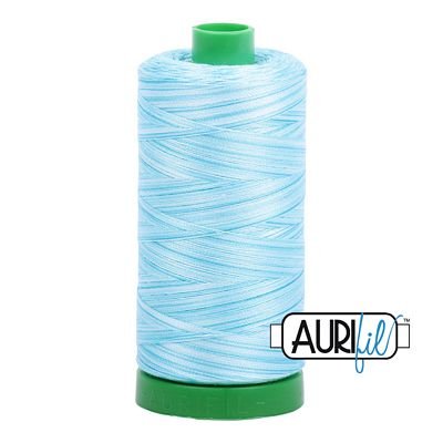 Aurifil 4653 40wt cotton quilting thread 1000m spool