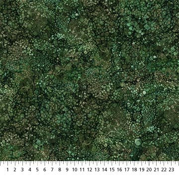 Northcott Bliss Basic quilting cotton blender fabric in Evergreen