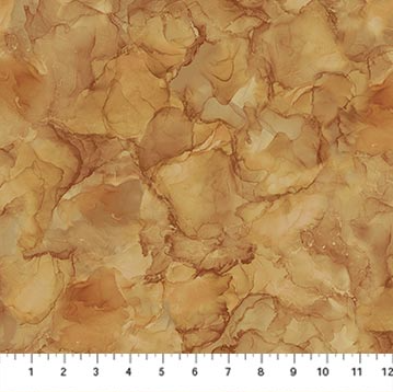 Northcott Cedar Crest Falls ink texture quilting cotton fabric in Light Rust