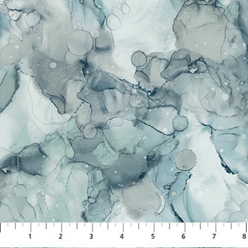 Northcott City Harbor Texture Light Blue quilting fabric — textured blender in soft light blue