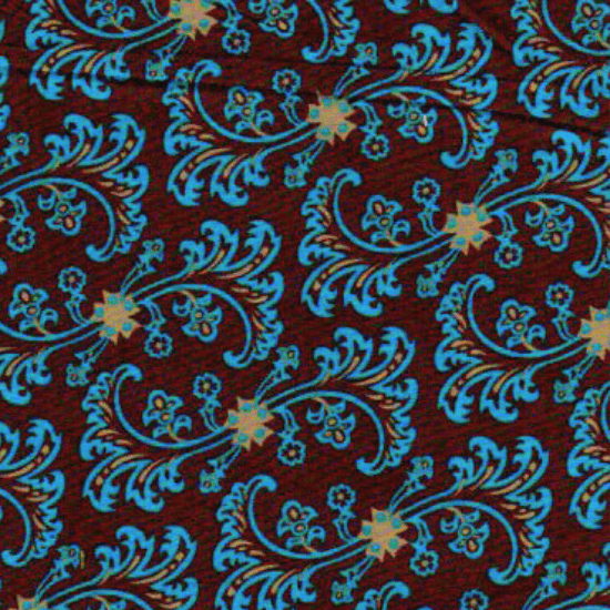 Every Day Prints - Flower - Brown 44" / 45" Fabric Per Yard