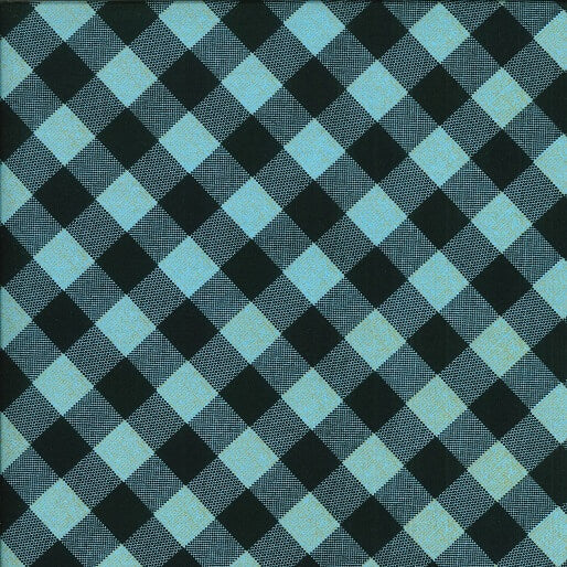 Every Day Prints - Checks - Blue 44" / 45" Fabric Per Yard