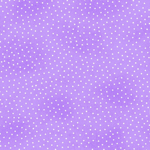Comfy Flannel - Dots - Purple 44"/45" Cotton Flannel Fabric per yard