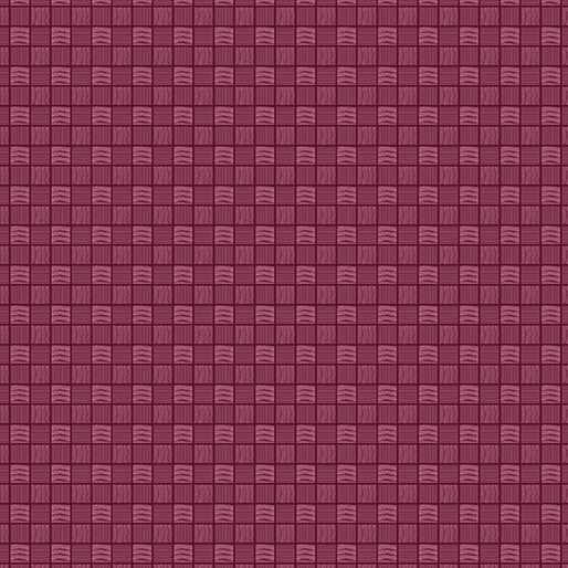 Camellia - Basket Weave Tonal - Dark Pink 44" / 45" Fabric Per Yard