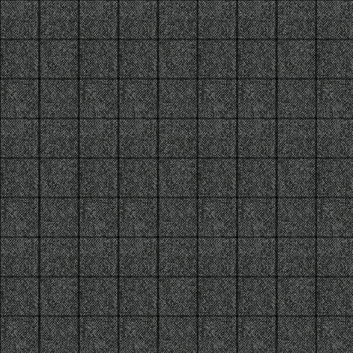 Winter Forest - Tweed Window Pane - Charcoal 44" / 45" Fabric Per Yard
