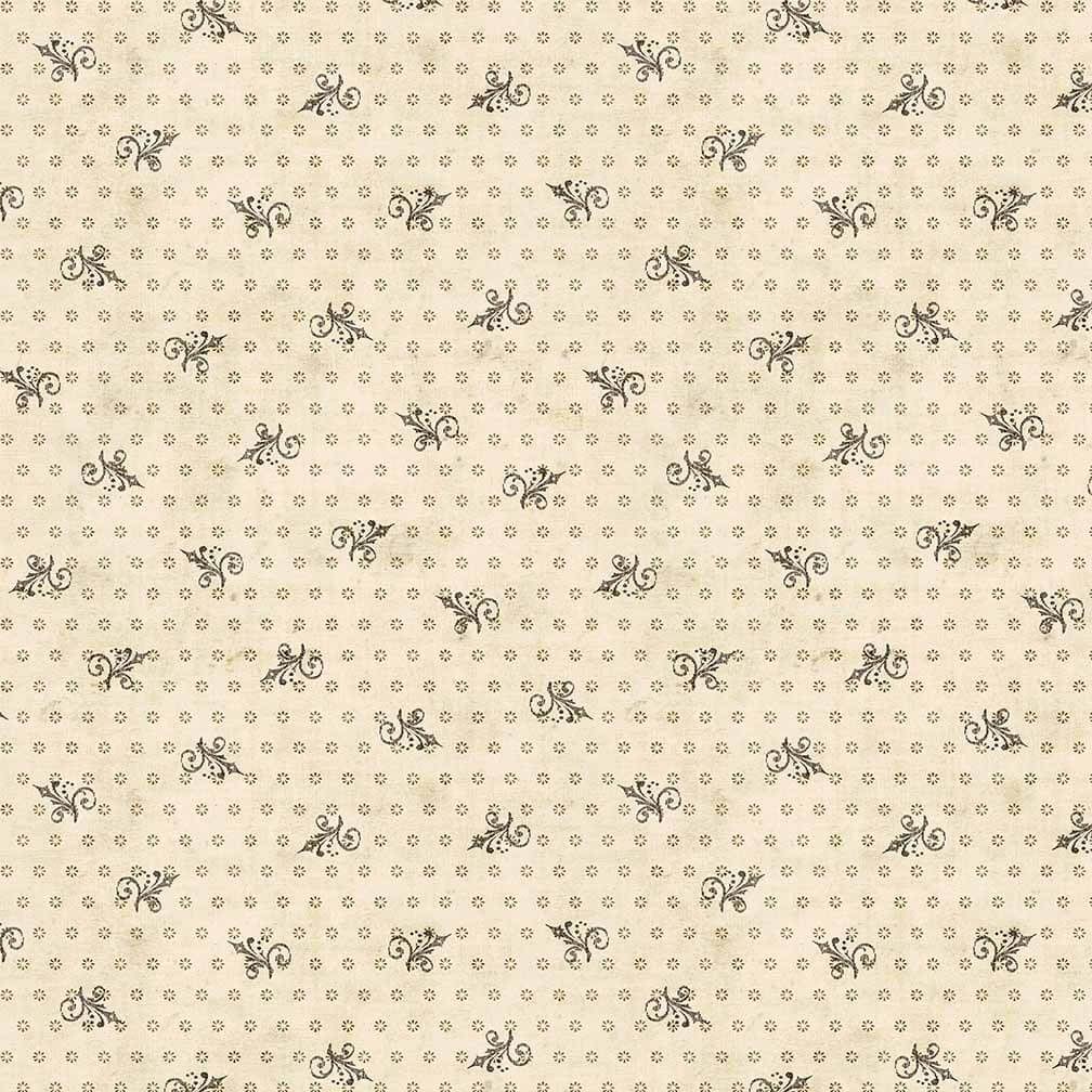 Vintage Perfumery - Vintage Foulard - Linen 44" / 45" Fabric Per Yard