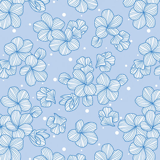 Paradise Park - Playground - Sky 44" / 45" Fabric Per Yard
