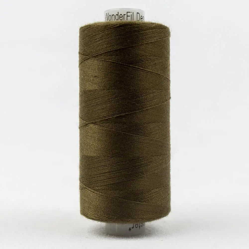 DS105 - Designer™ All purpose 40wt Polyester Bronze Olive Thread WonderFil USA