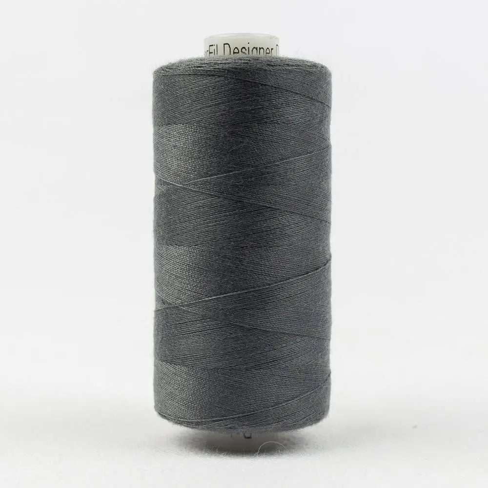 DS127 - Designer™ All purpose 40wt Polyester Battleship Grey Thread WonderFil USA