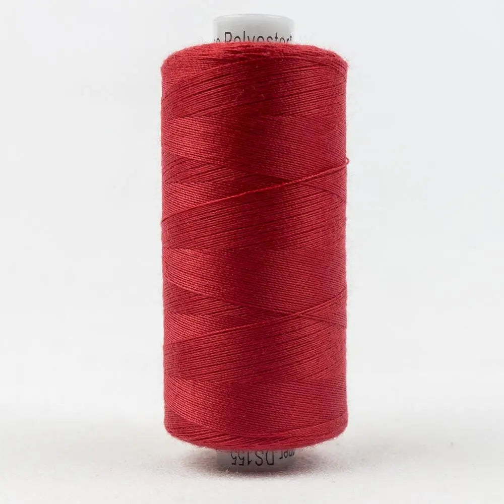 DS155 - Designer™ All purpose 40wt Polyester Torch Red Thread WonderFil USA