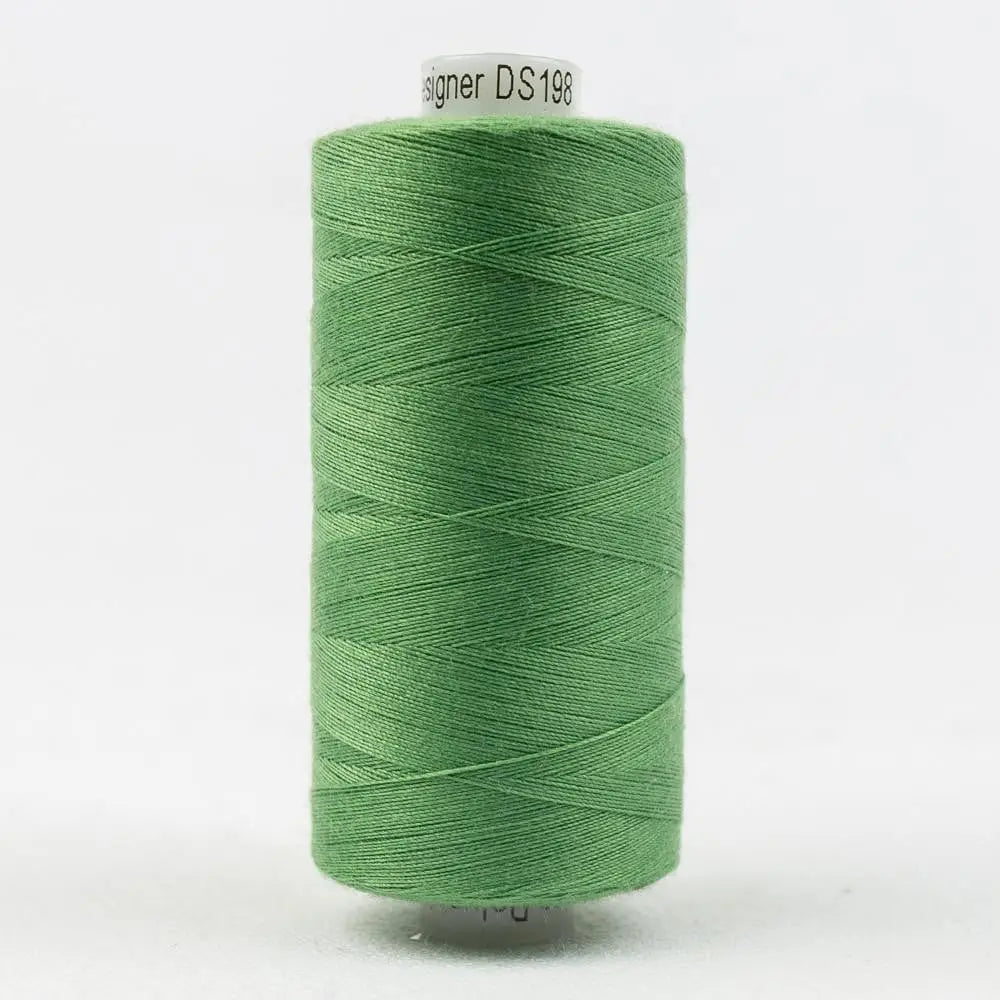 DS198 - Designer™ All purpose 40wt Polyester Granny Smith Thread WonderFil USA