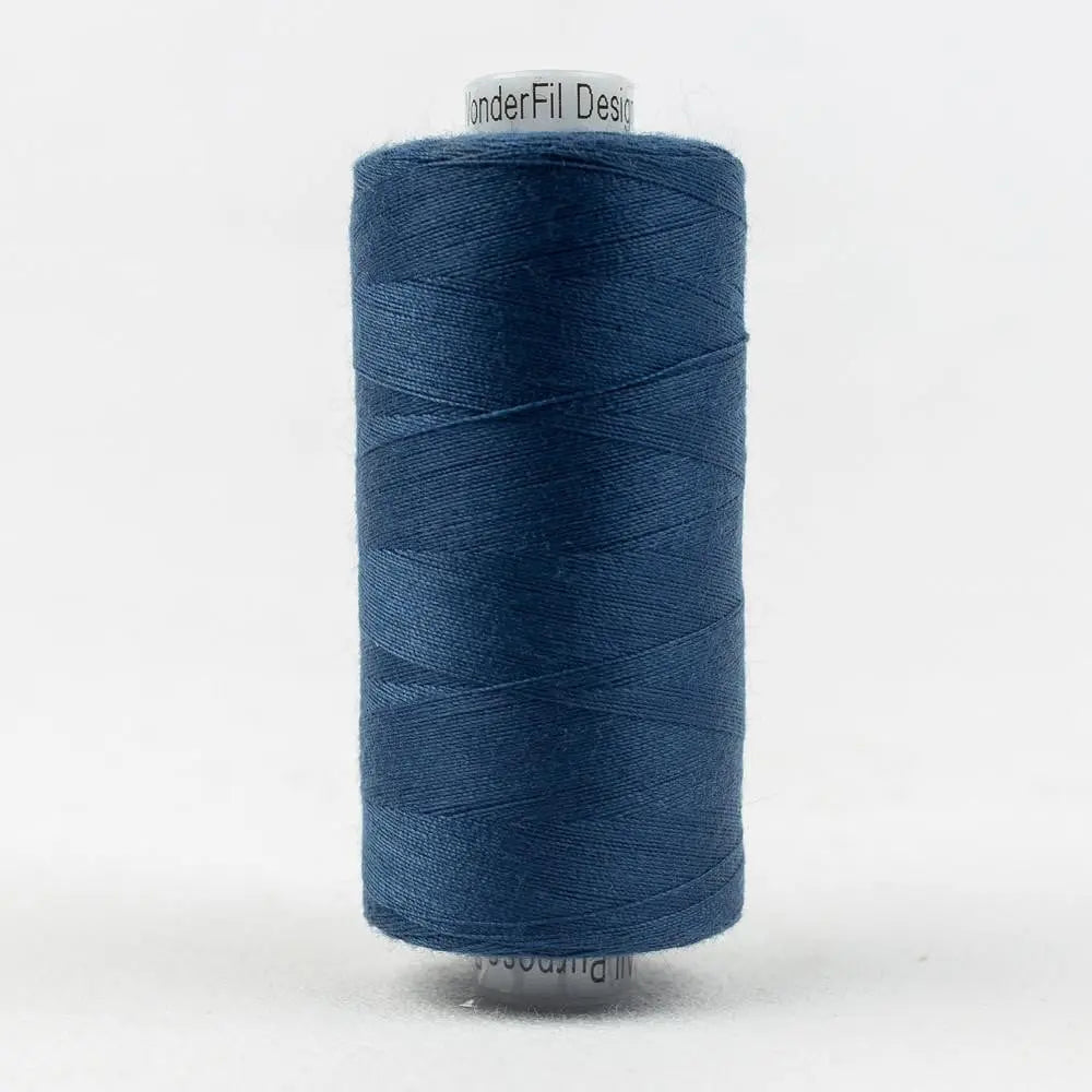 DS214 - Designer™ All purpose 40wt Polyester Prussian Blue Thread WonderFil USA