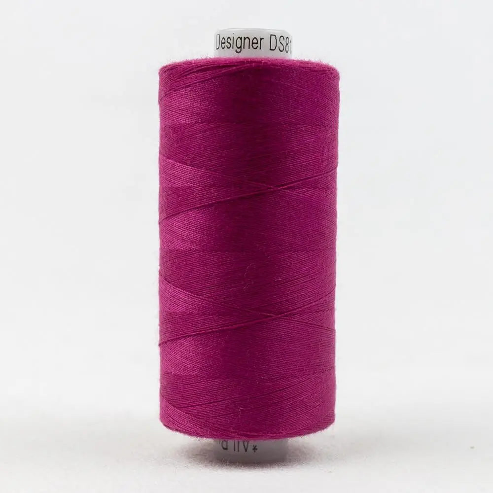 DS813 - Designer™ All purpose 40wt Polyester Violet Red Thread WonderFil USA