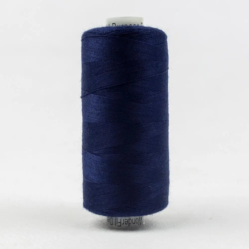 DS879 - Designer™ All purpose 40wt Polyester Midnight Blue Thread WonderFil USA