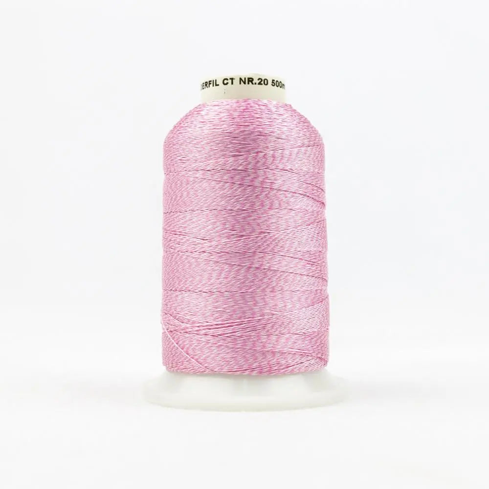 DT02 - D-Twist™ 20wt Rayon Pink Thread WonderFil USA