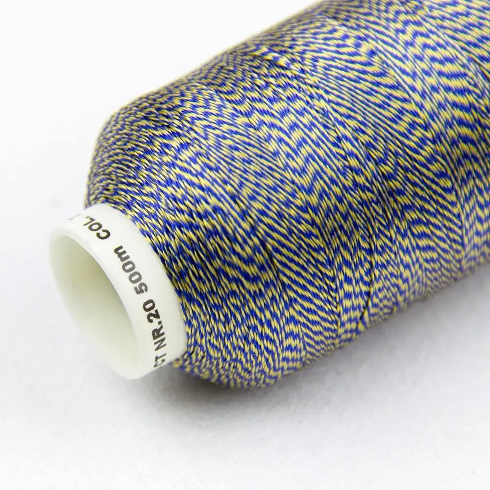 DT18 - D-Twist™ 20wt Rayon Royal Blue Thread WonderFil USA