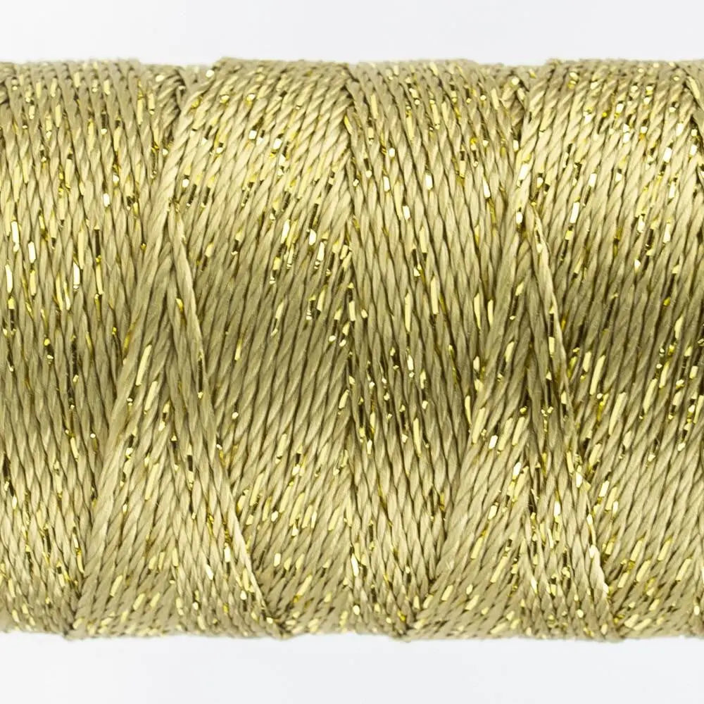 DZ1000 - Dazzle™ Rayon and Metallic Gold Thread WonderFil USA