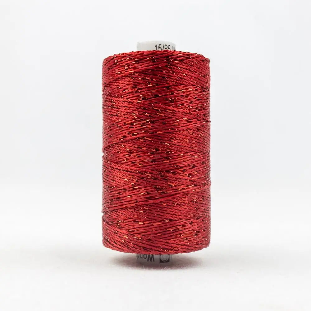 DZ1267 - Dazzle™ Rayon and Metallic Tomato Red Thread WonderFil USA