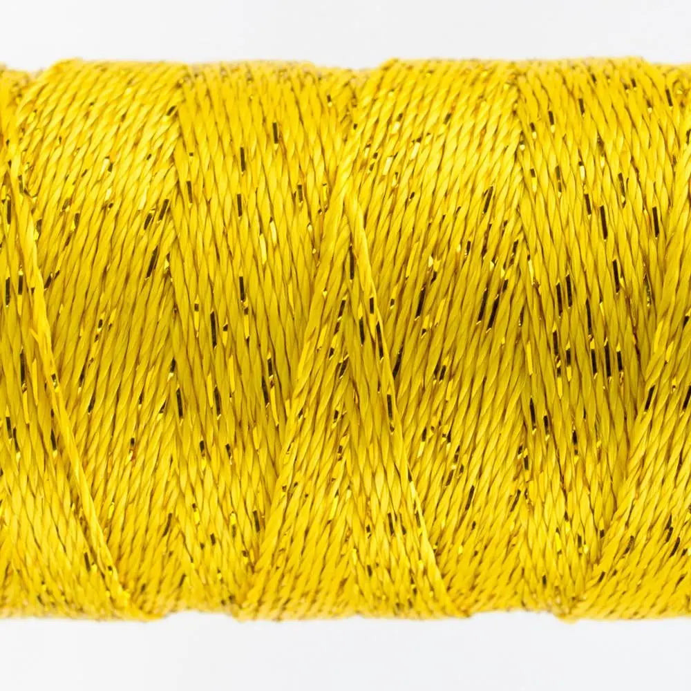 DZ2118 - Dazzle™ Rayon and Metallic Sunny Yellow Thread WonderFil USA