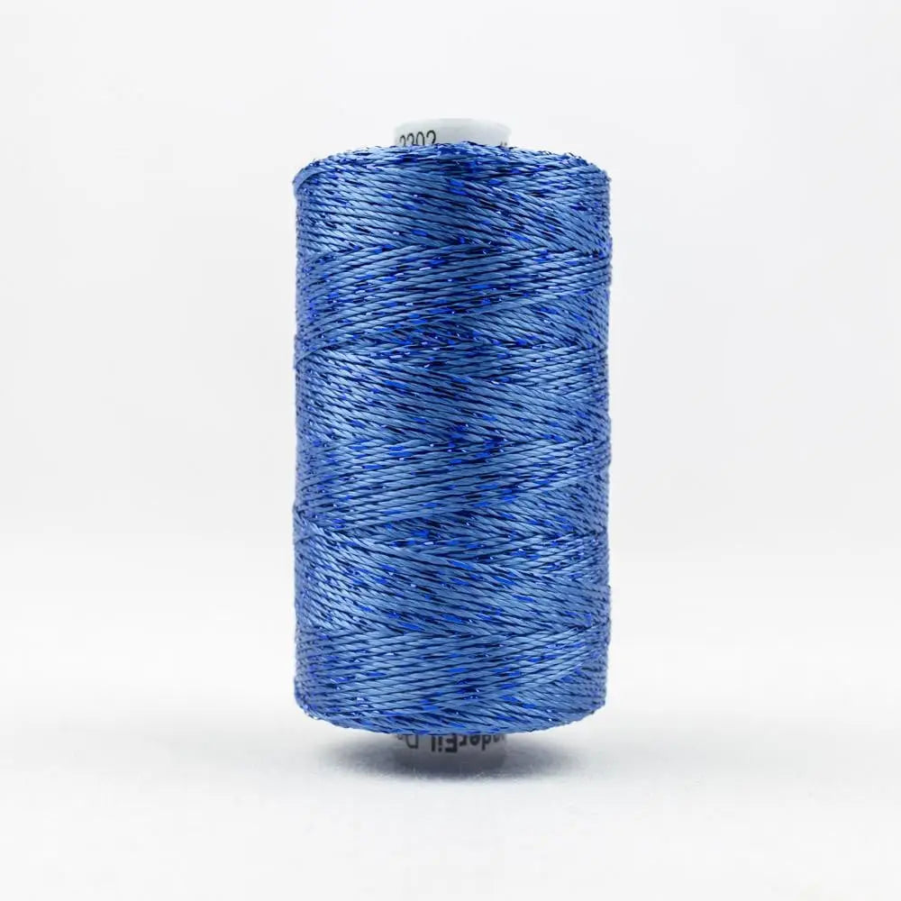DZ2202 - Dazzle™ Rayon and Metallic Baltic Blue Thread WonderFil USA
