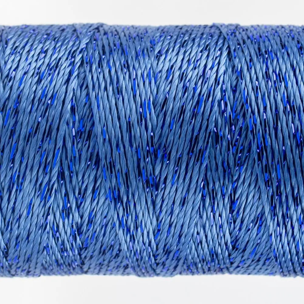 DZ2202 - Dazzle™ Rayon and Metallic Baltic Blue Thread WonderFil USA