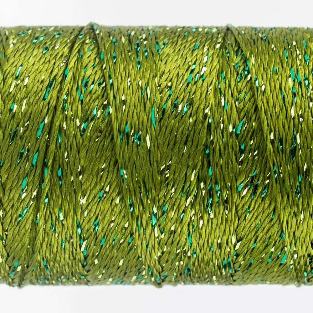 DZ2235 - Dazzle™ Rayon and Metallic Avocado Thread WonderFil USA