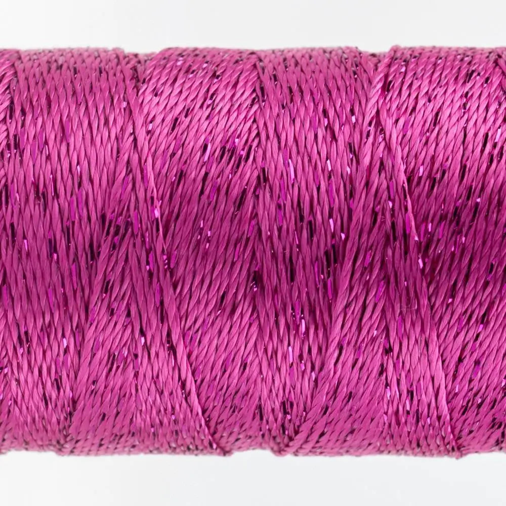 DZ39 - Dazzle™ Rayon and Metallic Fuschia Thread WonderFil USA