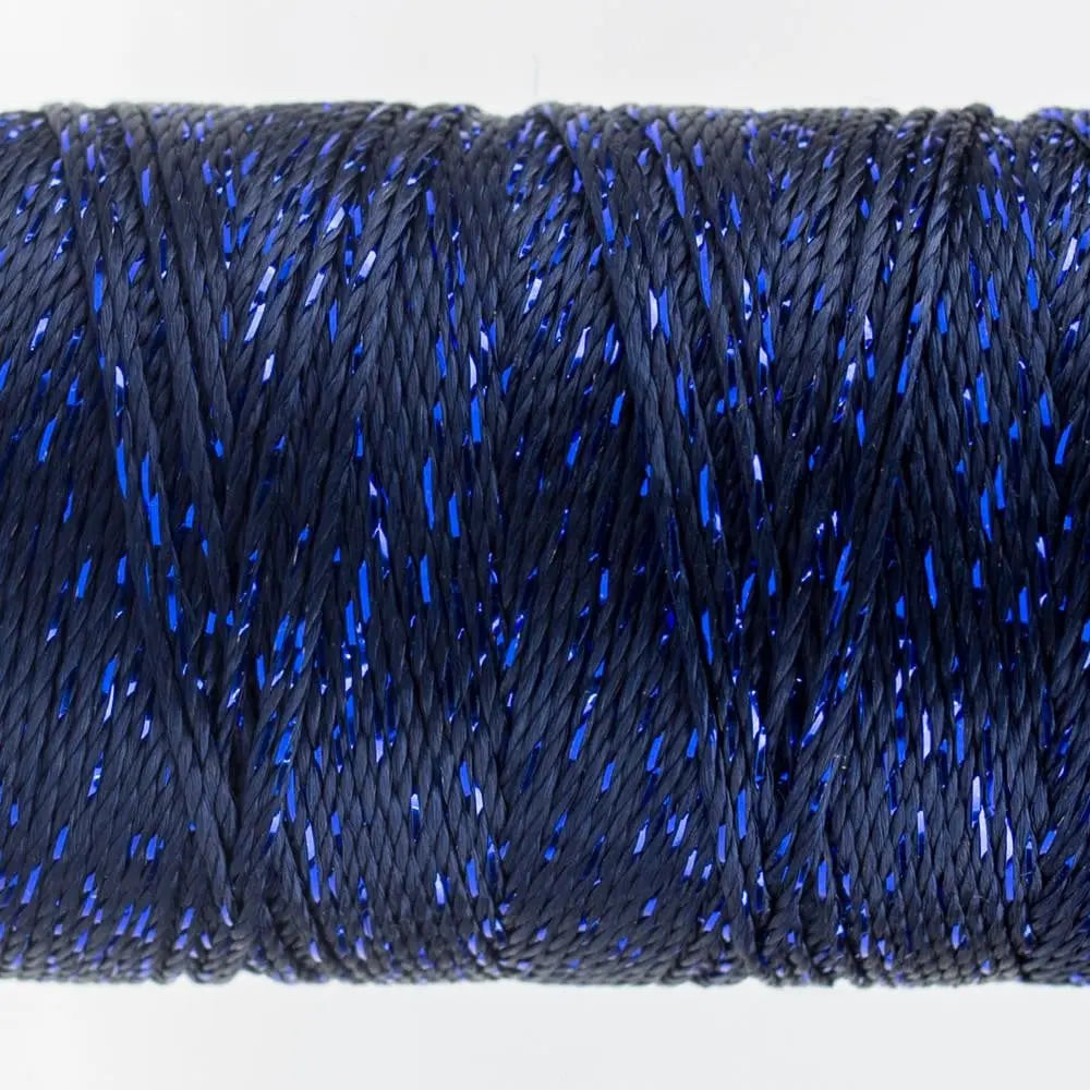 DZ7148 - Dazzle™ Rayon and Metallic Midnight Blue Thread WonderFil USA