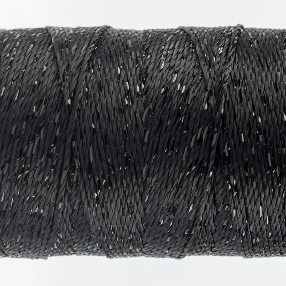 DZ9000 - Dazzle™ Rayon and Metallic Black Thread WonderFil USA