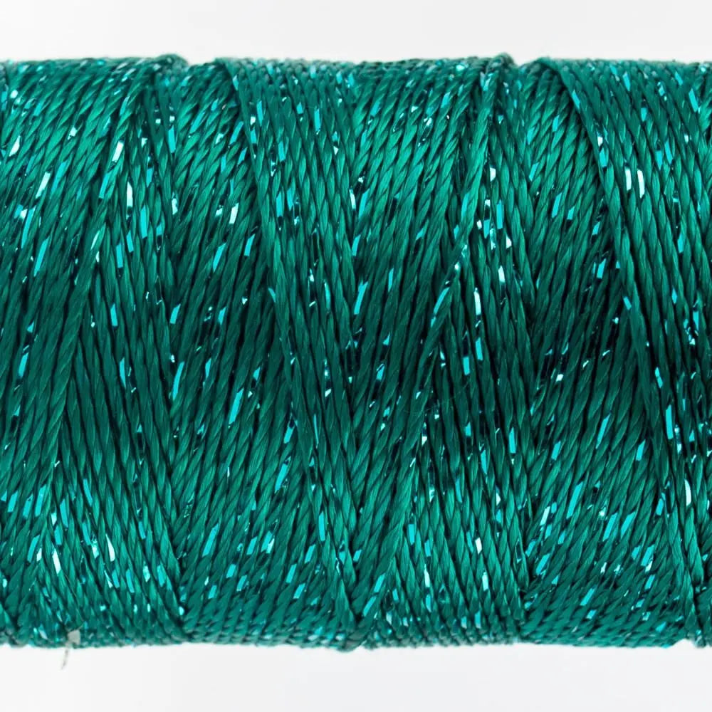 DZ941 - Dazzle™ Rayon and Metallic Bluegrass Green Thread WonderFil USA