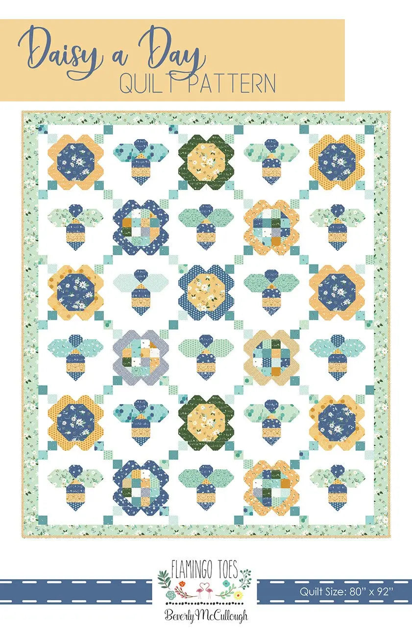Daisy a Day Quilt Pattern - Linda's Electric Quilters