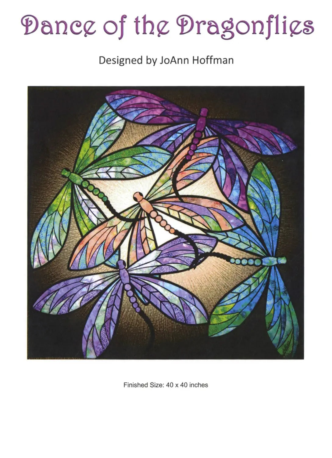 Dance of the Dragonflies - Linda's Electric Quilters
