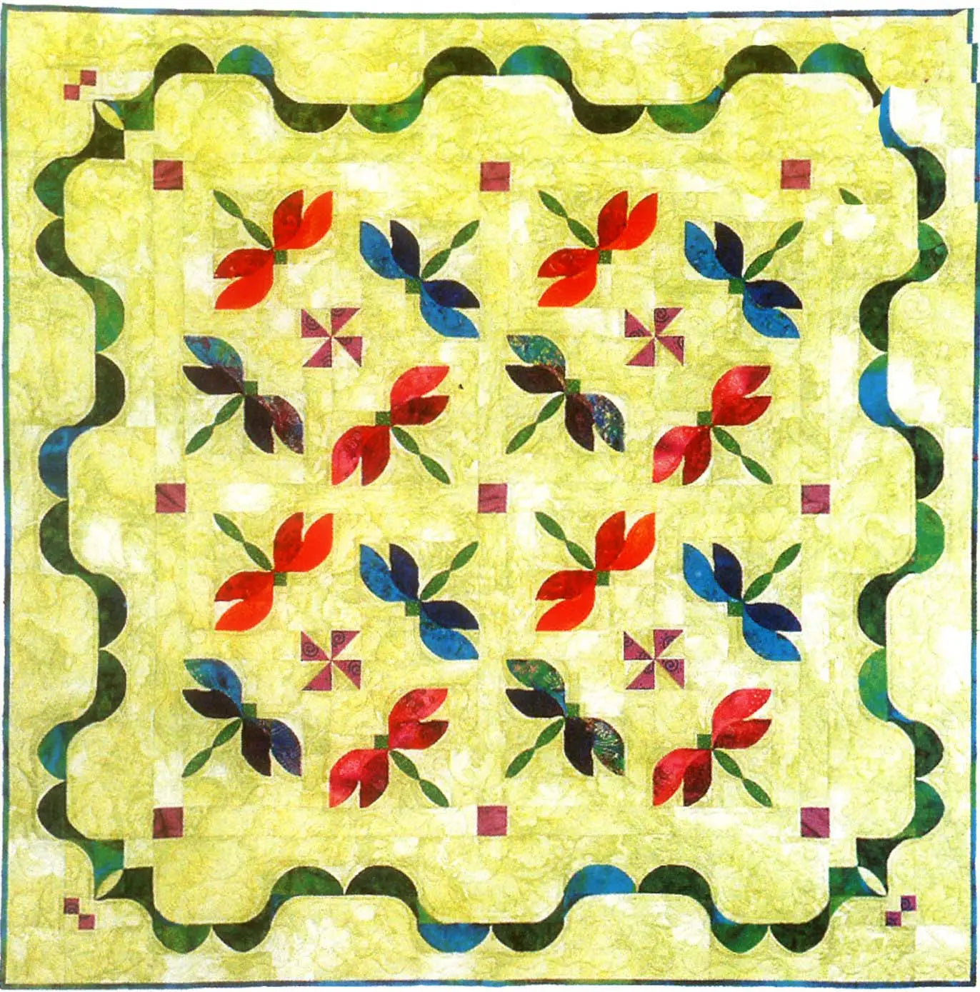 Dance of the Dragonflies - Linda's Electric Quilters