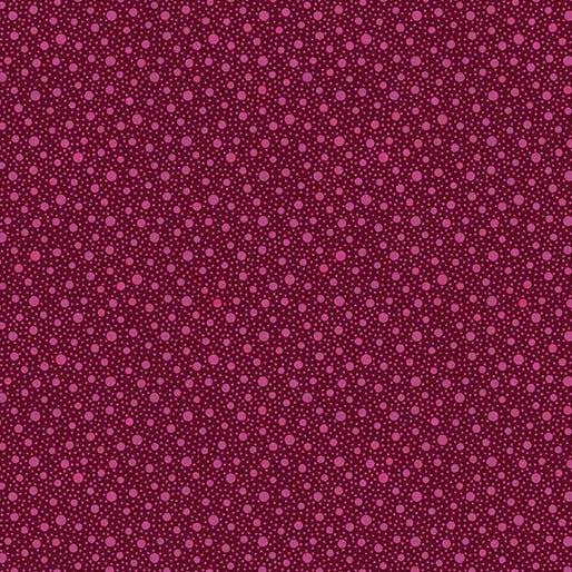 Dapple Dot Crimson Affinity Cotton 44"/45" Fabric Per Yard Benartex Inc
