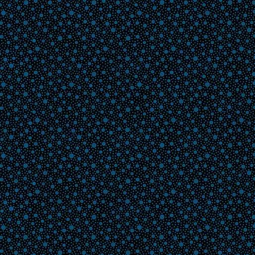 Dapple Dot Indigo Affinity Cotton 44"/45" Fabric Per Yard Benartex Inc