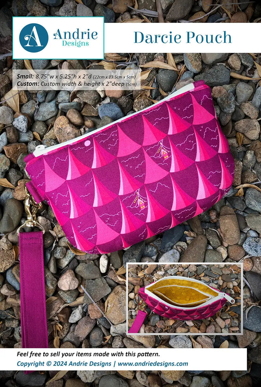 Darcie Pouch - Linda's Electric Quilters