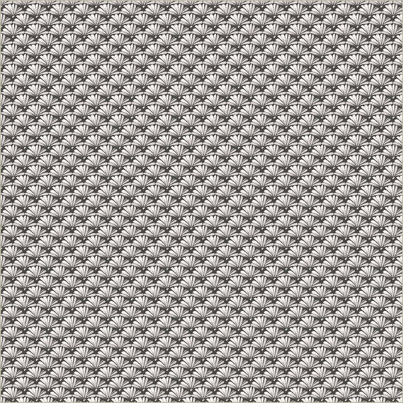 Dark Grey Verona Fanned Cotton 44/45 Fabric Per Yard