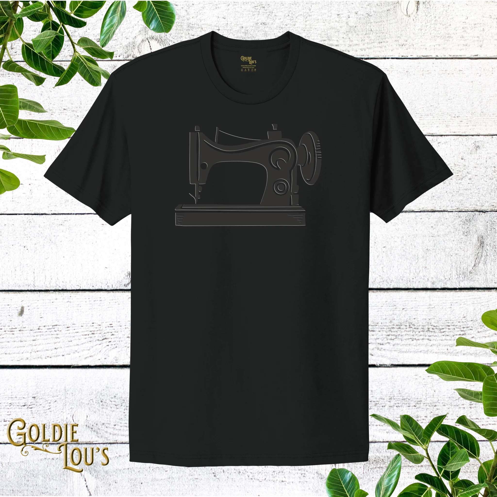 Dark Machine 3D Puff Quilting T-shirt