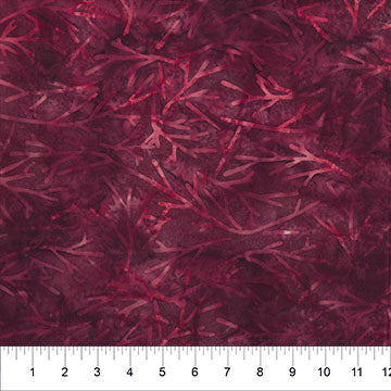 Dark Red Twiggy B83701-25 Wideback Fabric per Yard