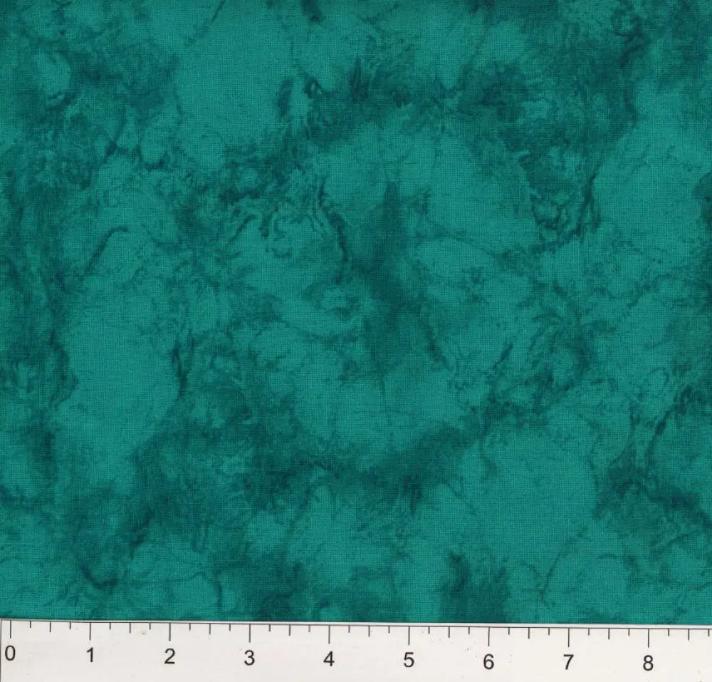 Dark Teal Marble 45" wide Fabric per yard
