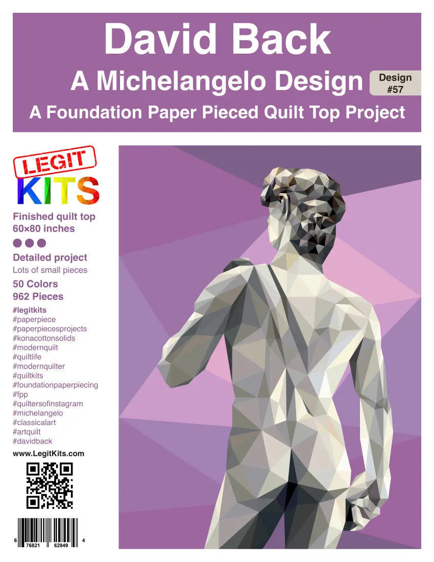 David Back Quilt Kit Legit Kits