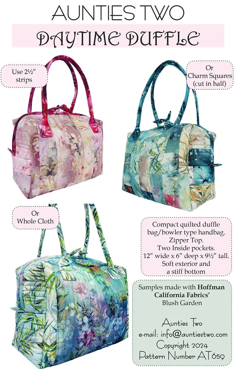 Daytime Duffle - Linda's Electric Quilters