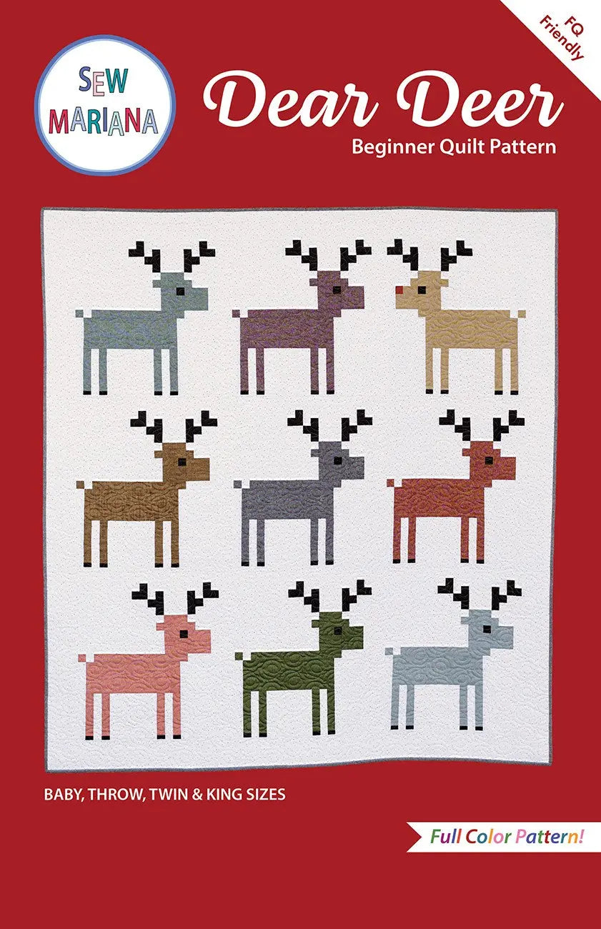 Dear Deer Pattern - Linda's Electric Quilters