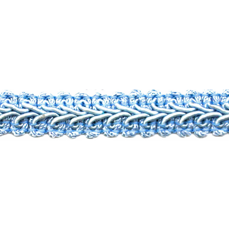Decorative French-style Gimp Trim, 1/2-inch X 5 yards - For Furniture, Pillows, Drapery & Sewing Crafts